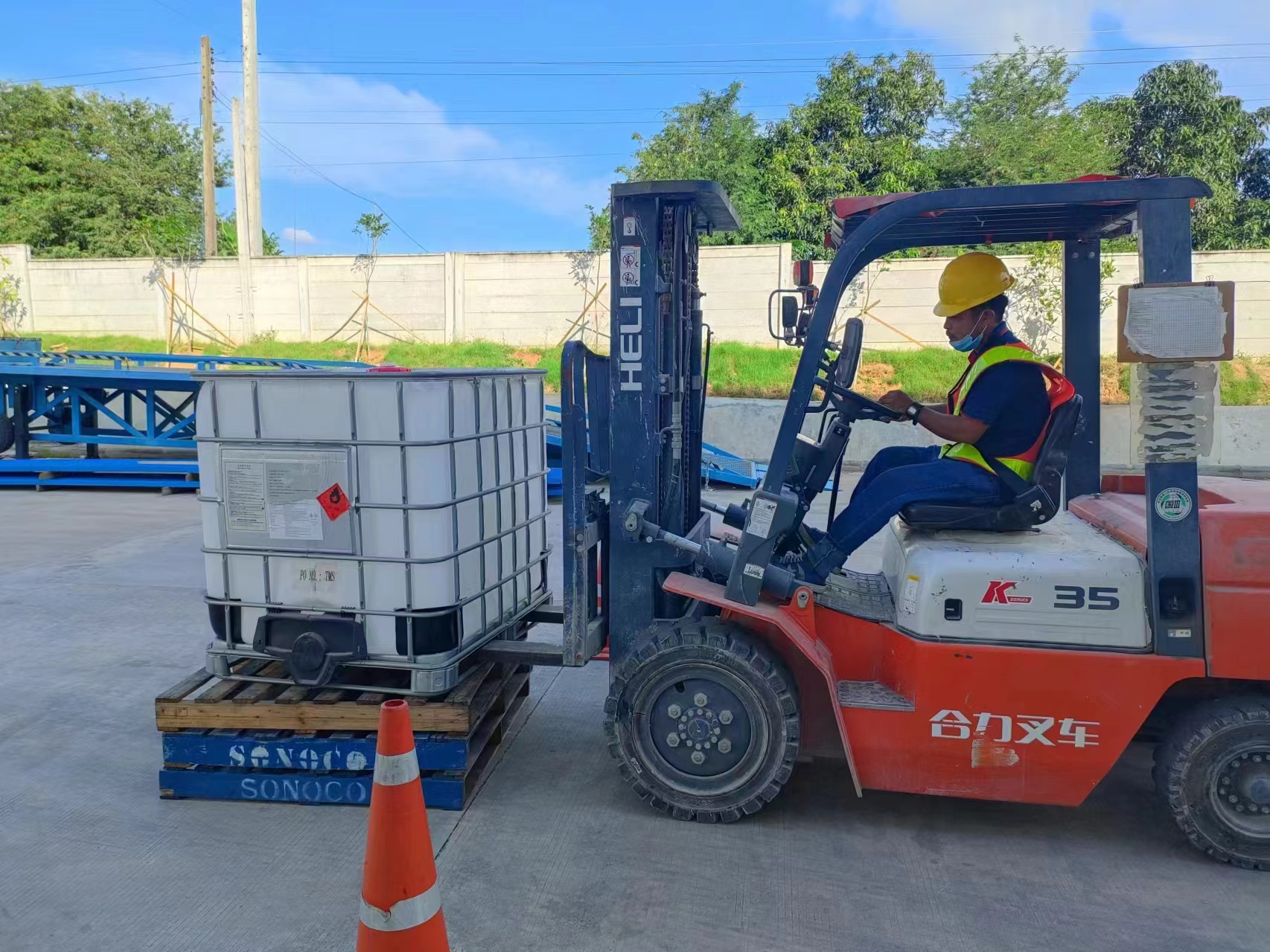 Taimei stone’s Forklift Safety Training