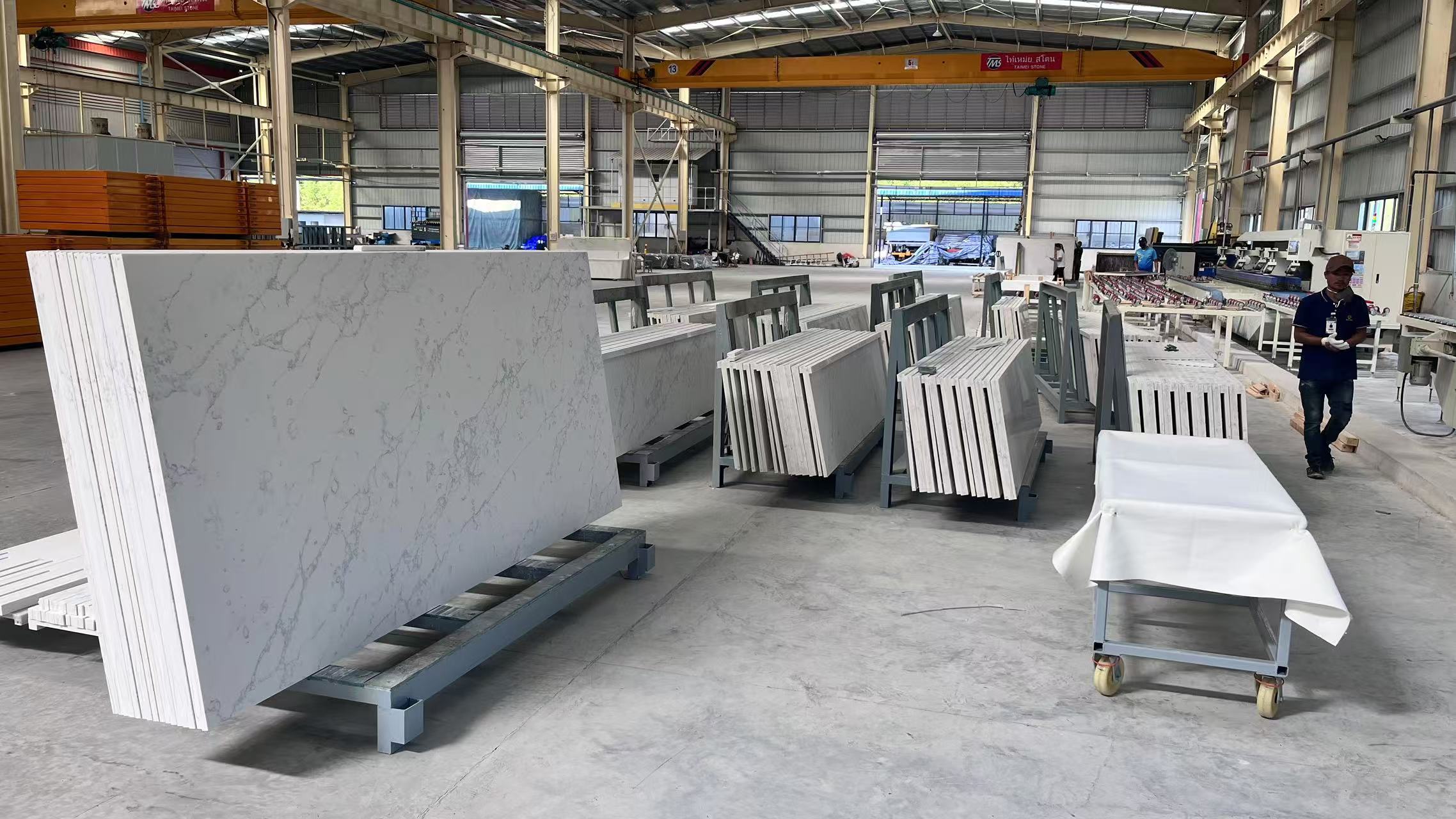 Taimei Stone’s  Quartz Fabrication Line Officially Launched